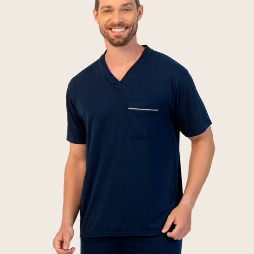 PIJAMA MASCULINO MEIA MANGA
