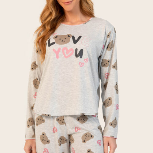 PIJAMA COM ESTAMPARIA