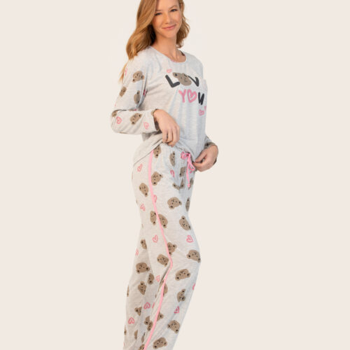 PIJAMA COM DEBRUM CALC