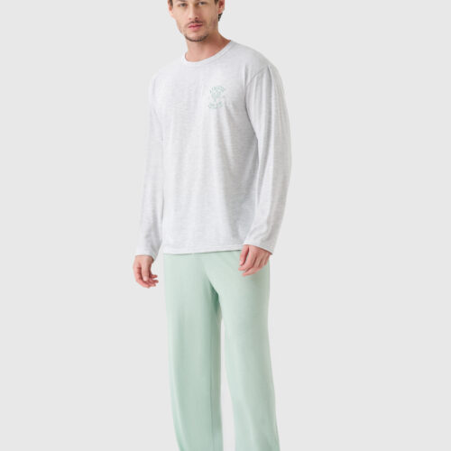 Pijama Masculino Com Estamparia
