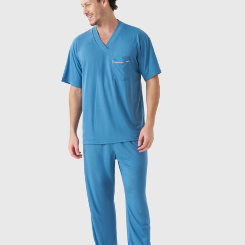 Pijama Masculino Meia Manga