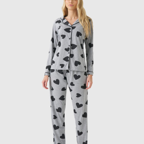 Pijama Com Abertura Frontal