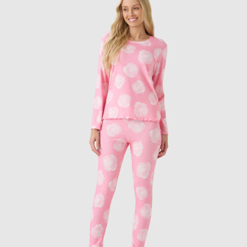 Pijama Canelado Estampado