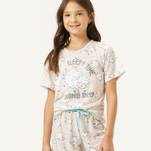 Pijama Infantil Estampado 8/14