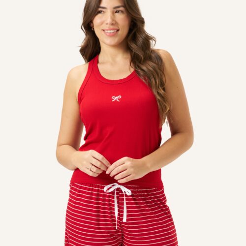 Pijama Serenity Com Bordado