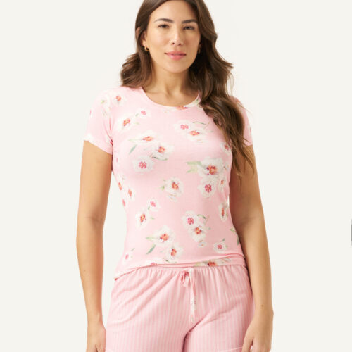 Pijama Viscolycra Estampada Compose