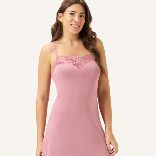Camisola Viscolycra Com Renda